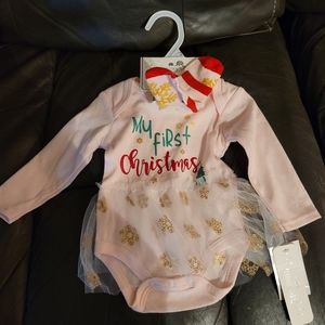 My First Christmas infant girls